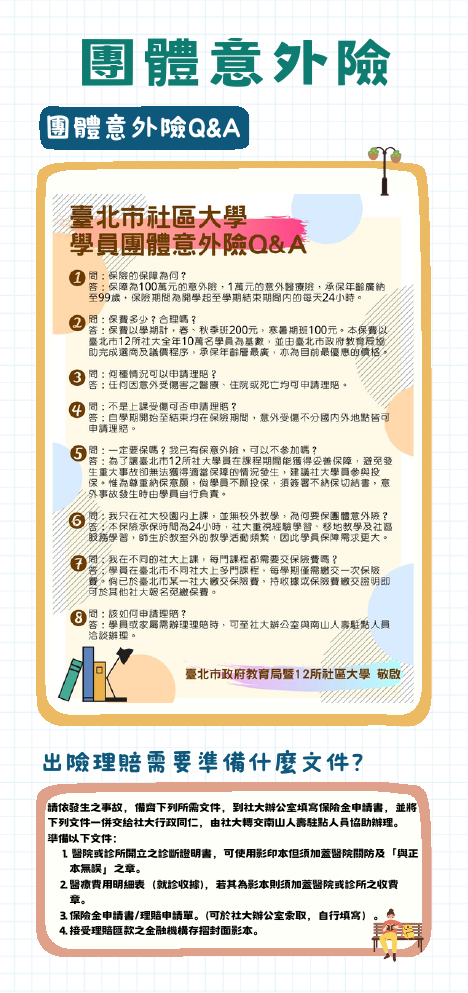 【團體意外險】Q&A 第 1 頁