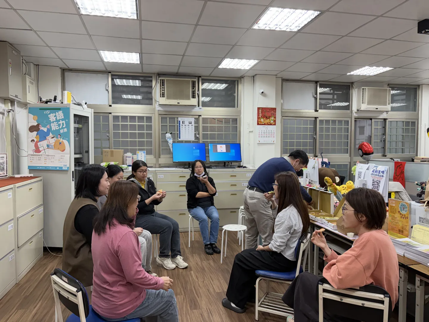 校務行政會議活動紀錄照片 1