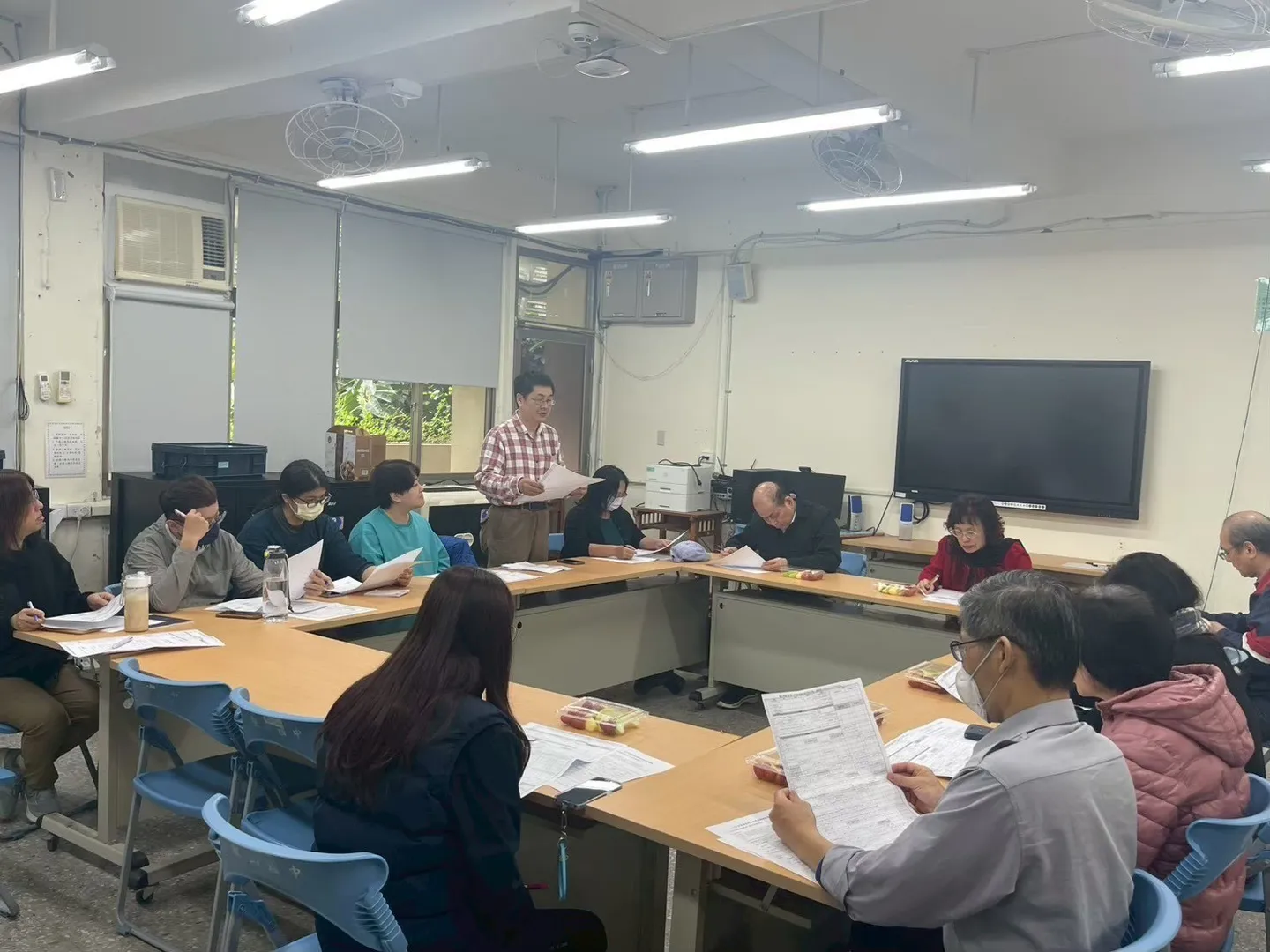 協辦學校討論場地使用會議活動紀錄照片 3
