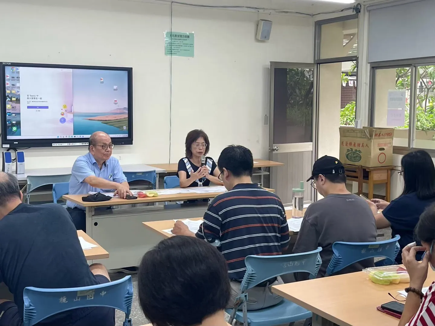 協辦學校討論場地使用會議活動紀錄照片 1